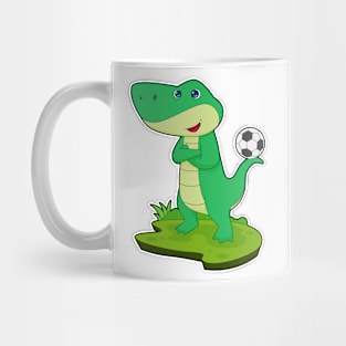 Crocodile Soccer player Soccer Mug